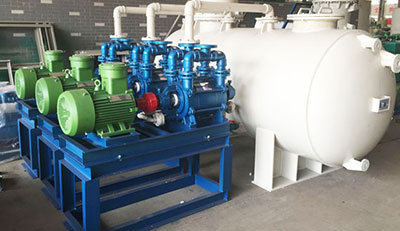 美觀大方，經(jīng)久耐用，環(huán)保的PPH水環(huán)真空機(jī)組，新安江工業(yè)泵出品