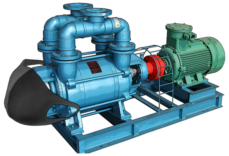 ?？挂咝袆?dòng)＃今天你帶口罩了嗎？-水環(huán)式真空泵