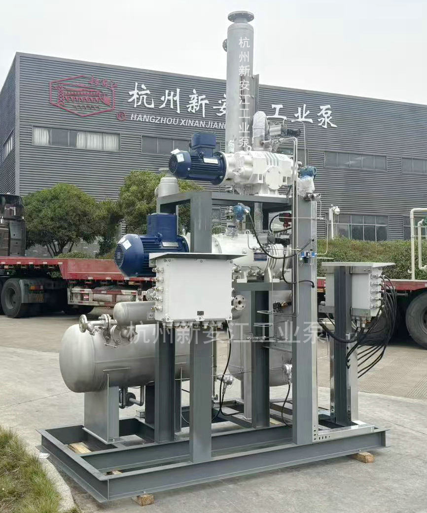 集成化羅茨螺桿真空機(jī)組，高效穩(wěn)定，勝任復(fù)雜苛刻工藝-杭州新安江工業(yè)泵有限公司